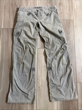 Old Navy Maternity Khaki I Cargo Pants - Light Taupe